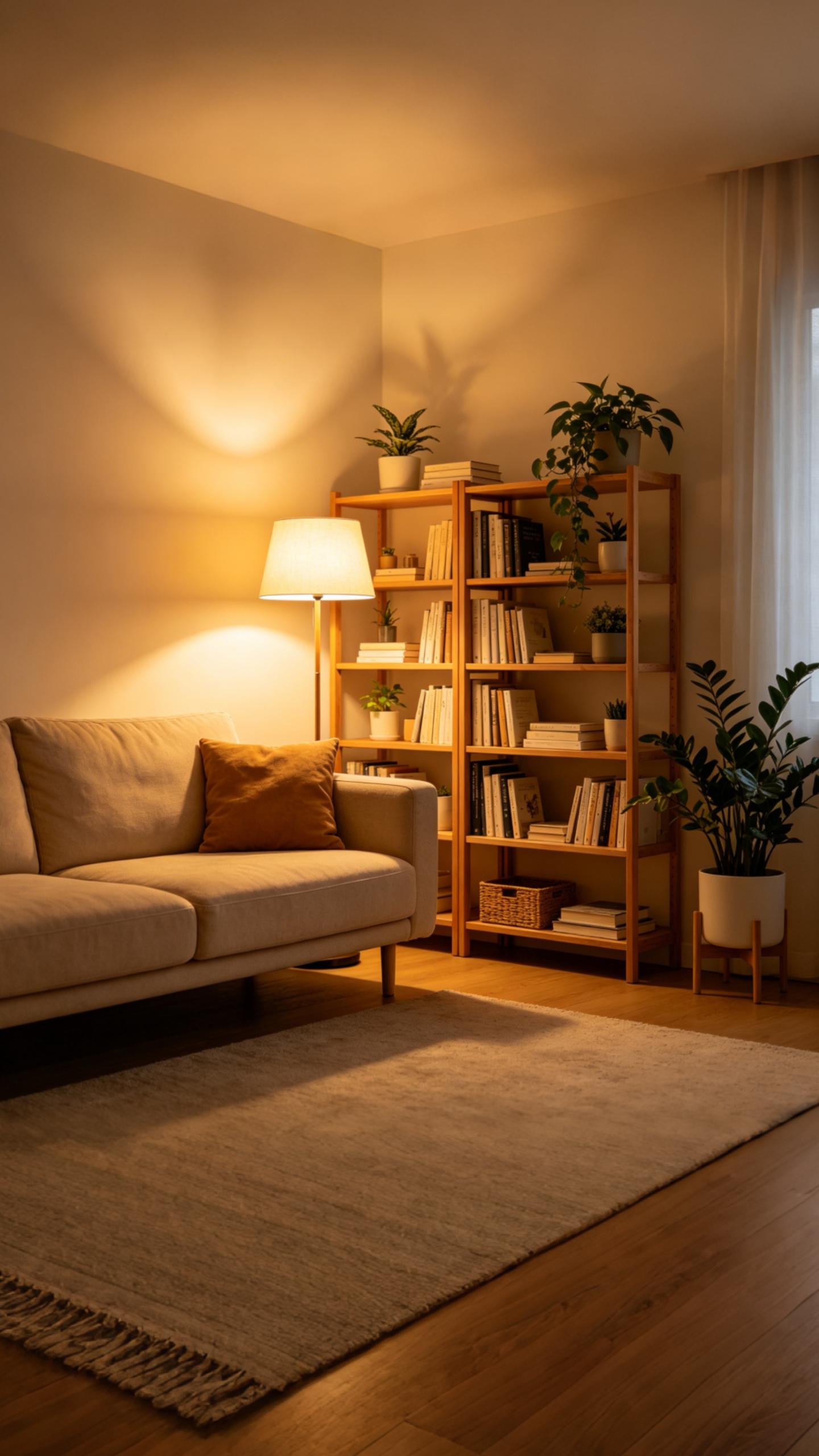 Japanese Wooden Living Room
