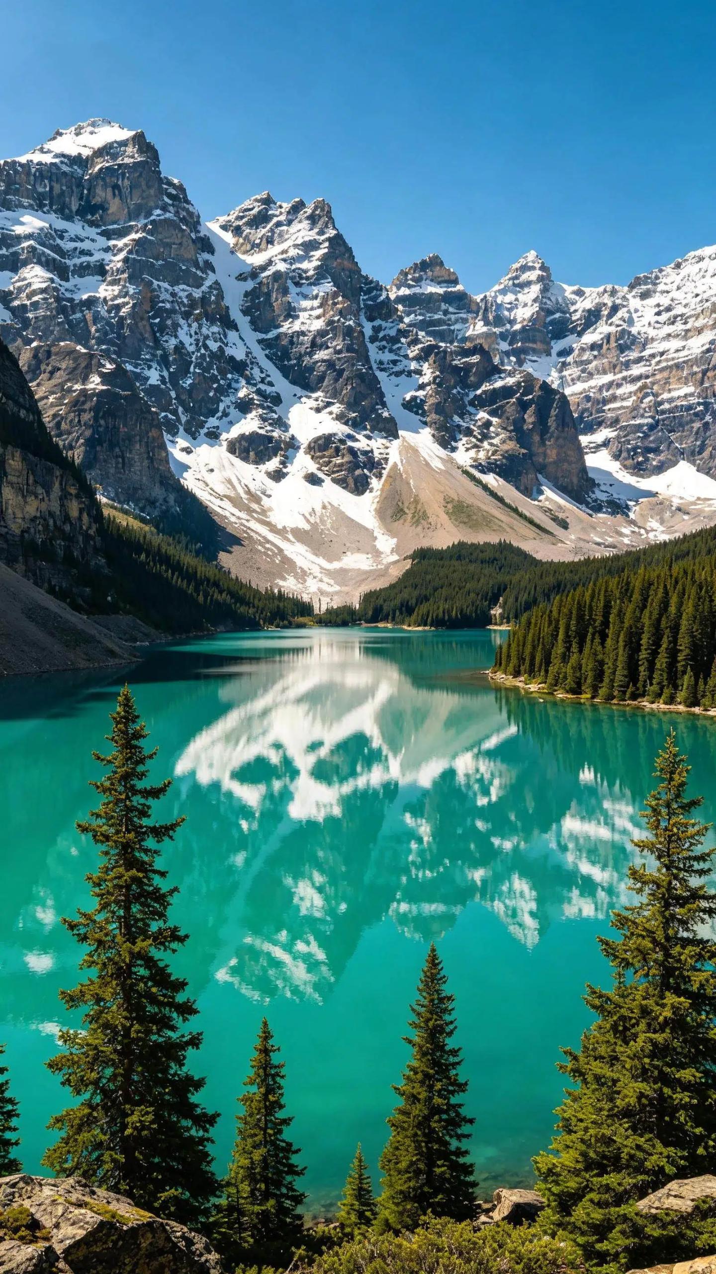 Reflections Beneath the Snow